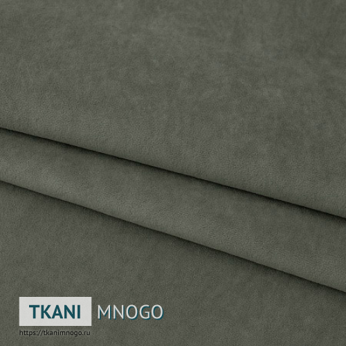 Фото материала велюра “188-9” (однотонный серый)