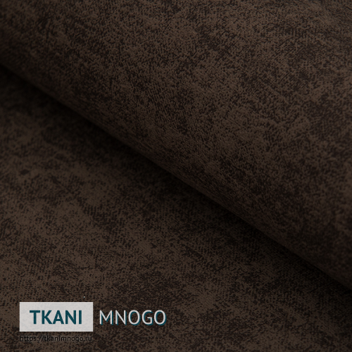 Фото фактуры велюра “Bern 35” (однотонный коричневый)