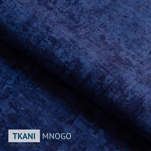 Фото внешнего вида велюра “78” (узор синий)