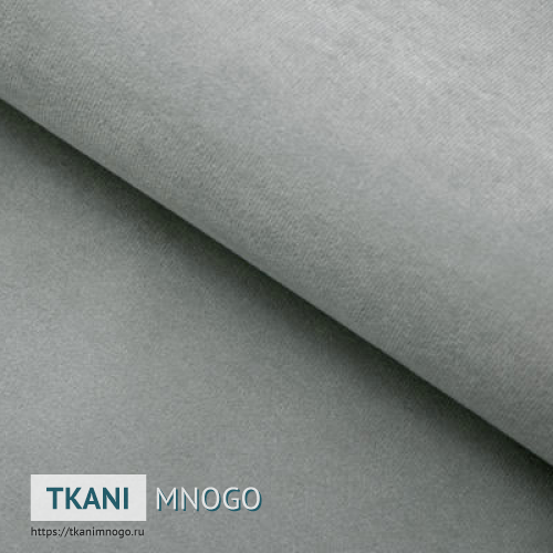 Фото обивки велюра “82” (однотонный серый)