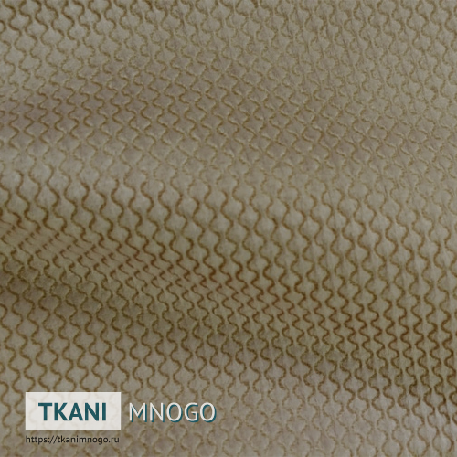 Фото внешнего вида велюра “799-5” (мелкий рисунок бежевый)