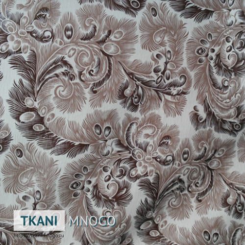 Фото текстиля 666-1 артикул - белый абстракция. Производитель Китай. Замша - фактура.